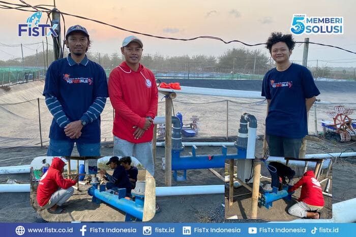 FisTx Jalin Kerja Sama Operasional Tambak di Purworejo (Foto: VRITIMES.com)