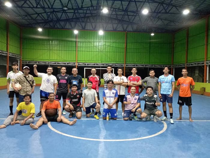 Futsal Persahabatan Bersama PT BKS (Foto: VRITIMES.com)