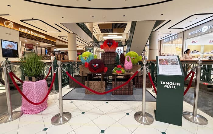INSTALASI SENI FUGUKU × PURANA DI TANGLIN MALL (Foto: VRITIMES.com)