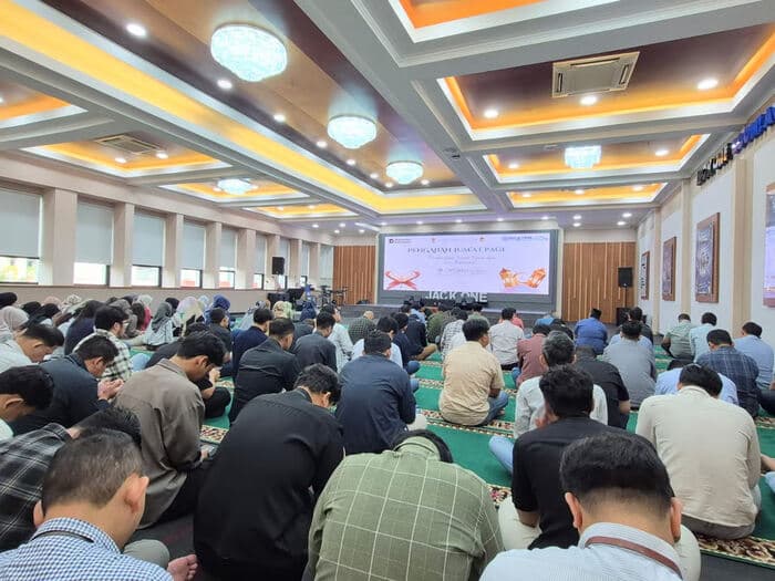 Pekerja BRI Region 6 Gelar Pengajian Bersama (Foto: VRITIMES.com)