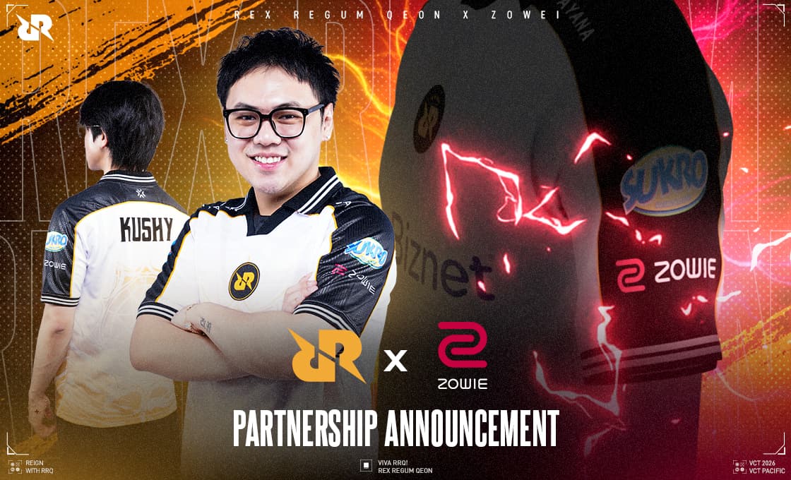 RRQ Umumkan Kemitraan Strategis dengan ZOWIE