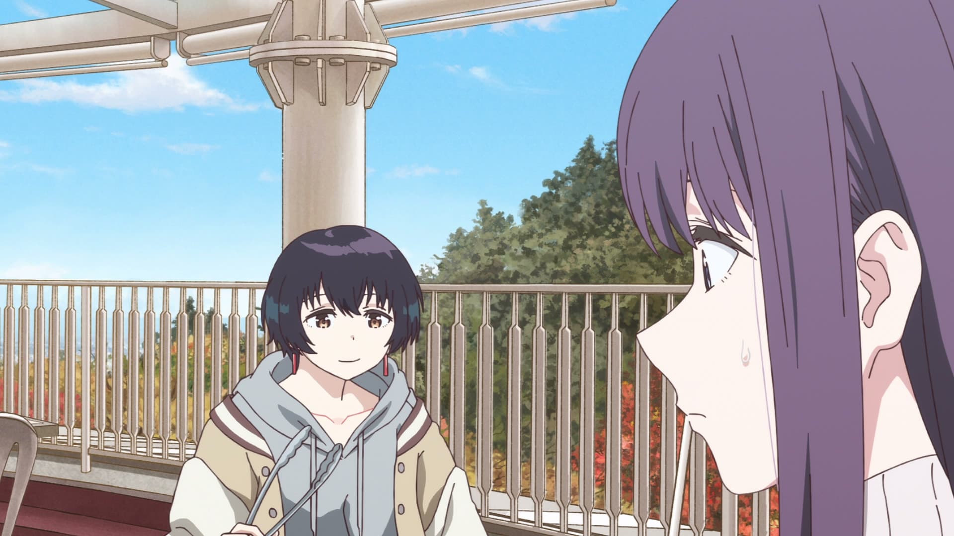 Dualitas dari Ibuki dan Gujo sangat amat jelas di episode ini.