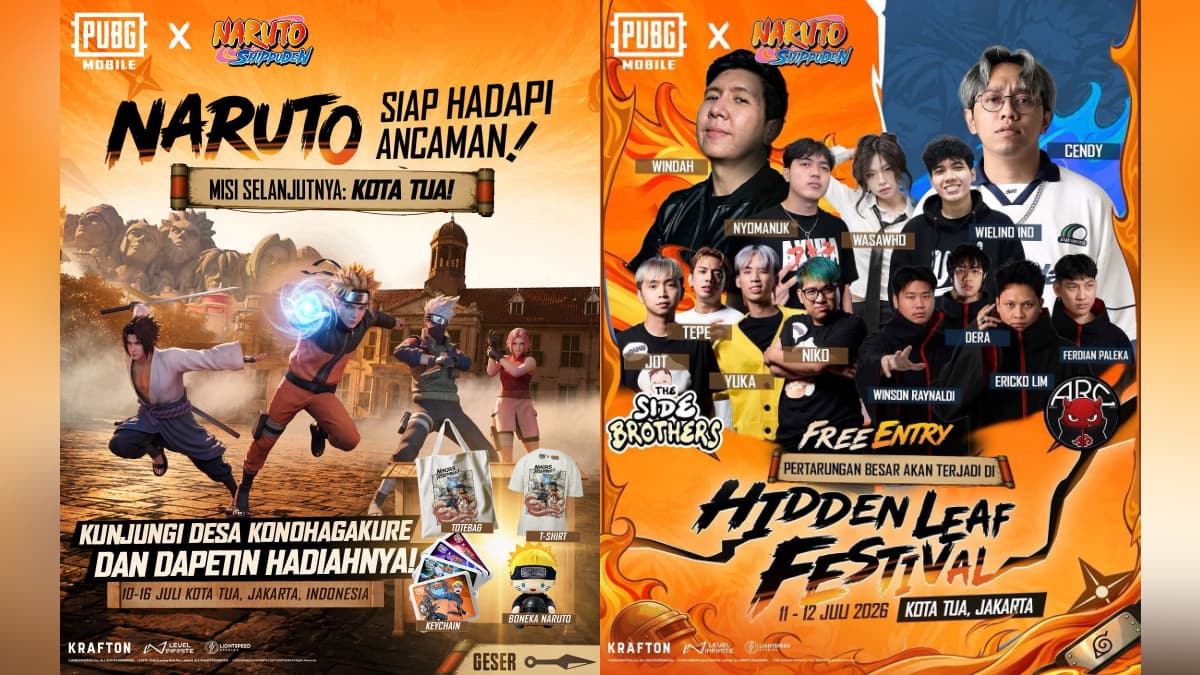 PUBG Mobile Kolaborasi Naruto