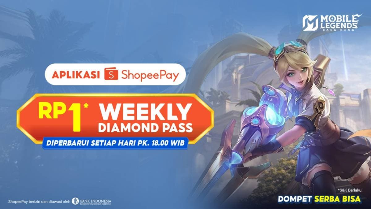 ShopeePay weekly diamond promo