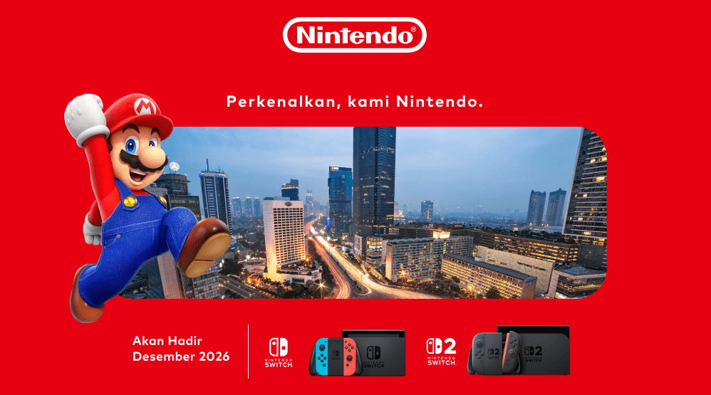 Resmi! Nintendo Akhirnya Akan Hadir di Pasar Indonesia!