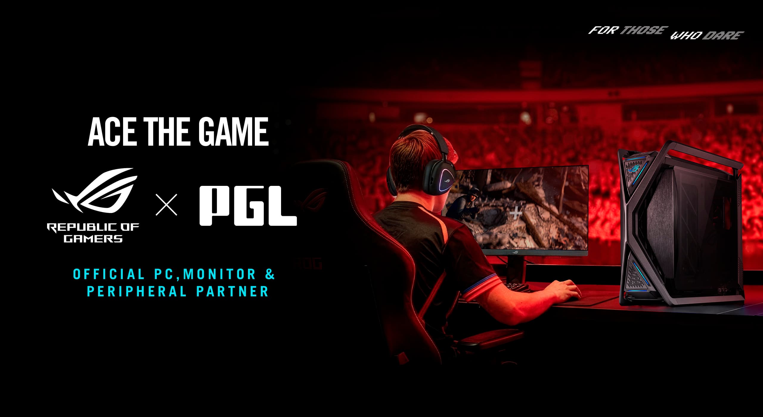 ASUS Republic of Gamers Dinobatkan sebagai Mitra PGL Season 2026