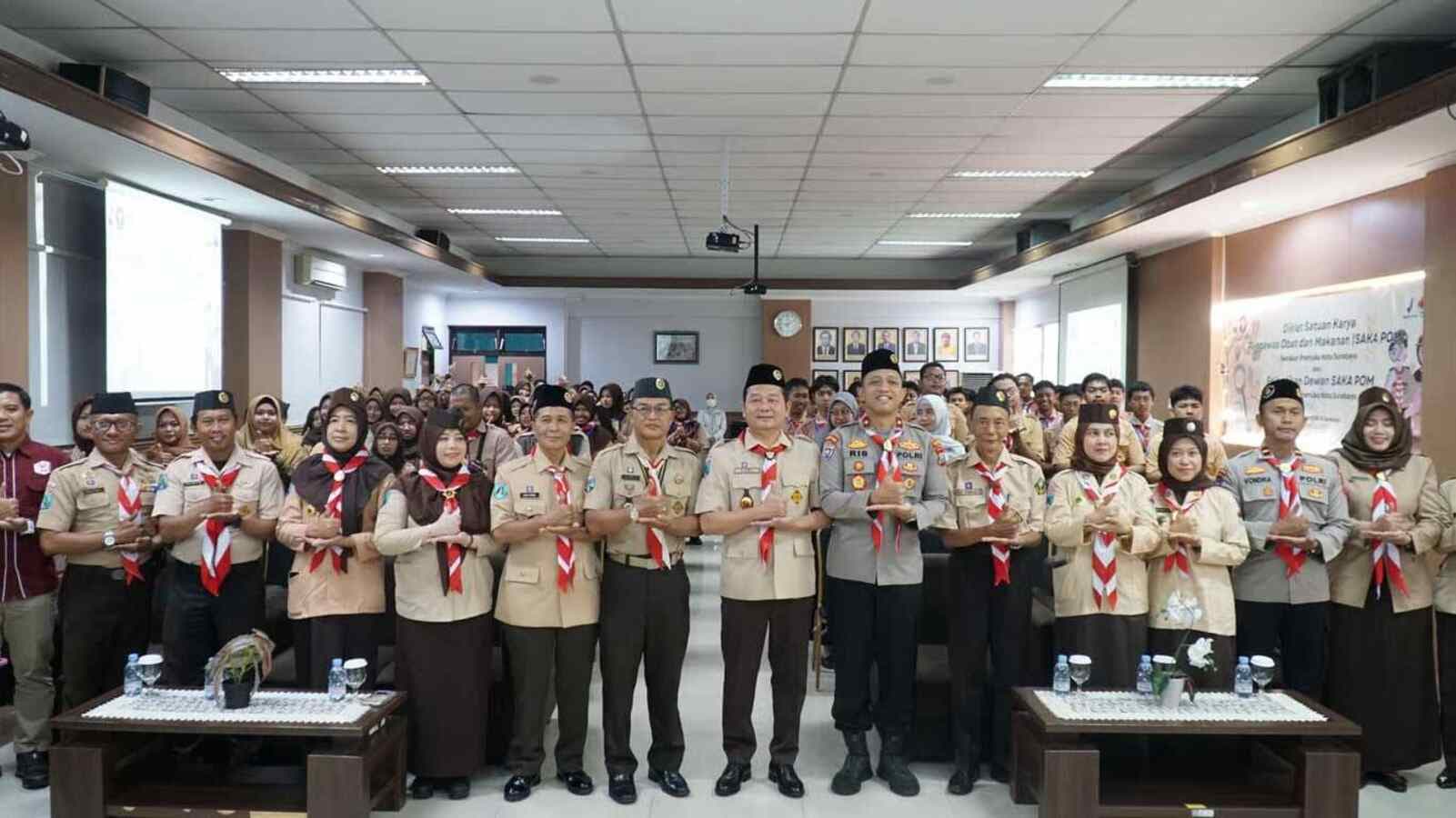 BPOM Cetak 100 Kader Pramuka Pelopor Keamanan Obat dan Makanan