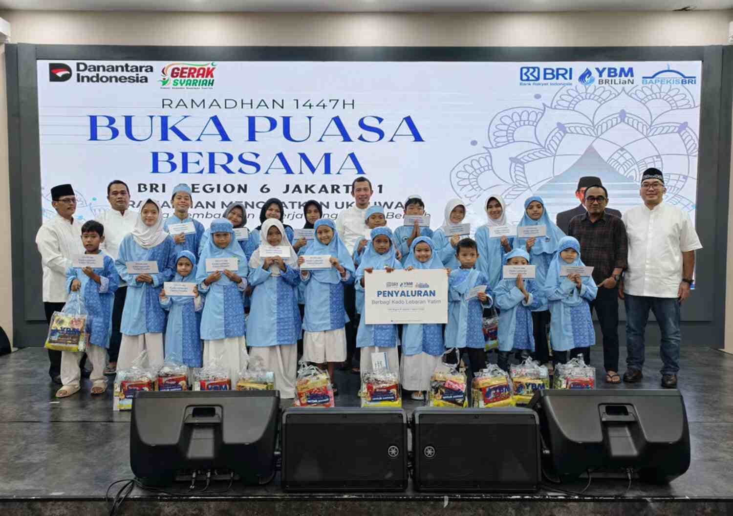 Pererat Silaturahmi, BRI Regional Office Jakarta 1 Gelar Buka Puasa Bersama dan Santunan Anak Yatim (Foto: VRITIMES.com)