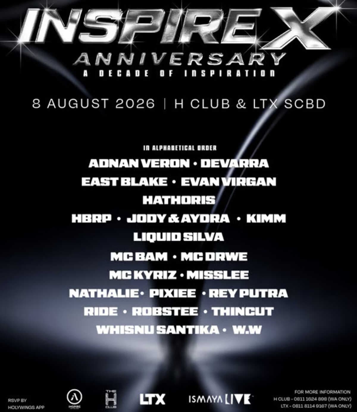 Rayakan 10 Tahun Perjalanan, Inspire Artistry Hadirkan Block Party Terbesar di Jakarta