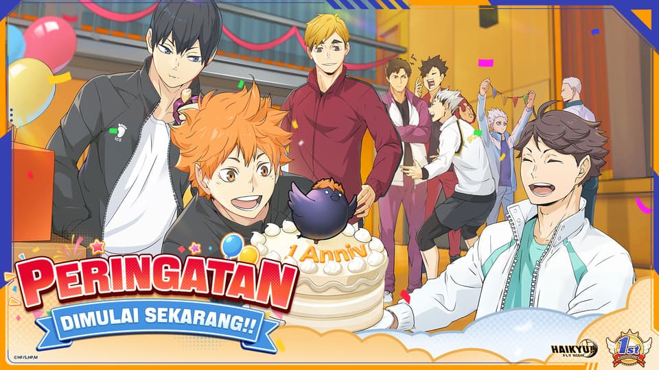 Haikyuu Fly High 1st Anniversary