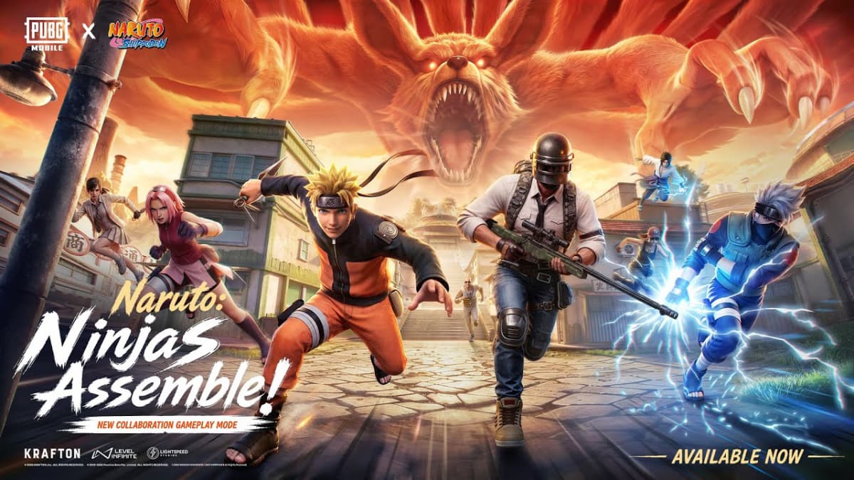 PUBG Mobile Naruto Shippuden